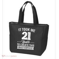 It Took Me 21 Years Masterpiece 21st Birthday 21 Years Old Tote Bag thumb 3