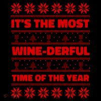 It's The Most WineDerful Time Of The Year Fun Ugly Christmas Coffee Mug thumb 5