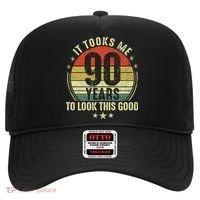It Took Me 90 Years To Look This Good Funny 90Year Old Gift Hat thumb 0