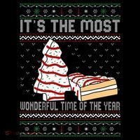 Its The Most Wonderful Time Of The Year Christmas tree cake  Coffee Mug thumb 5