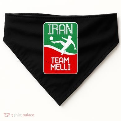 Iran Team Melli Soccer Fan USA-Made Doggie Bandana