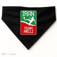 Iran Team Melli Soccer Fan USA-Made Doggie Bandana thumb 0