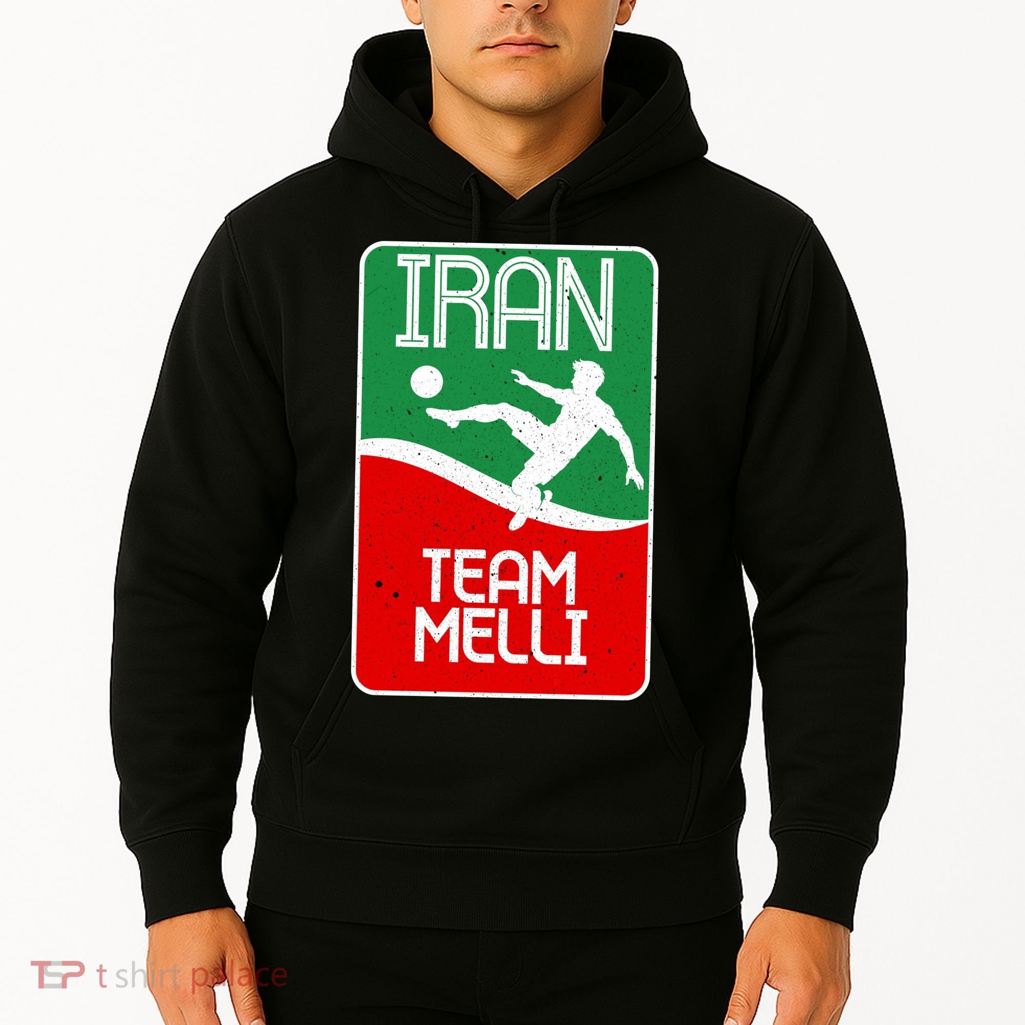 Iran Team Melli Soccer Fan Hoodie