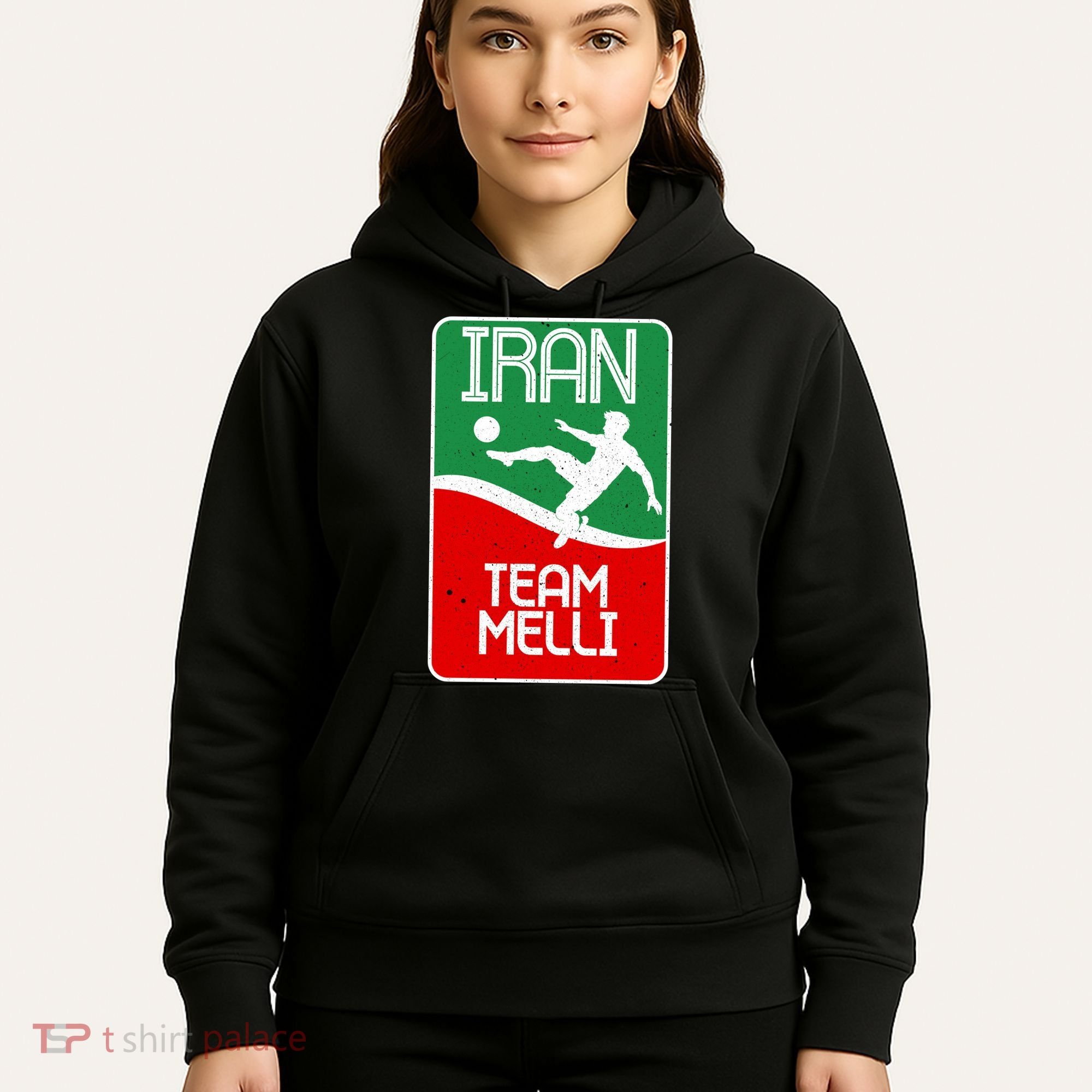 Iran Team Melli Soccer Fan Hoodie