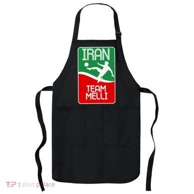 Iran Team Melli Soccer Fan Apron