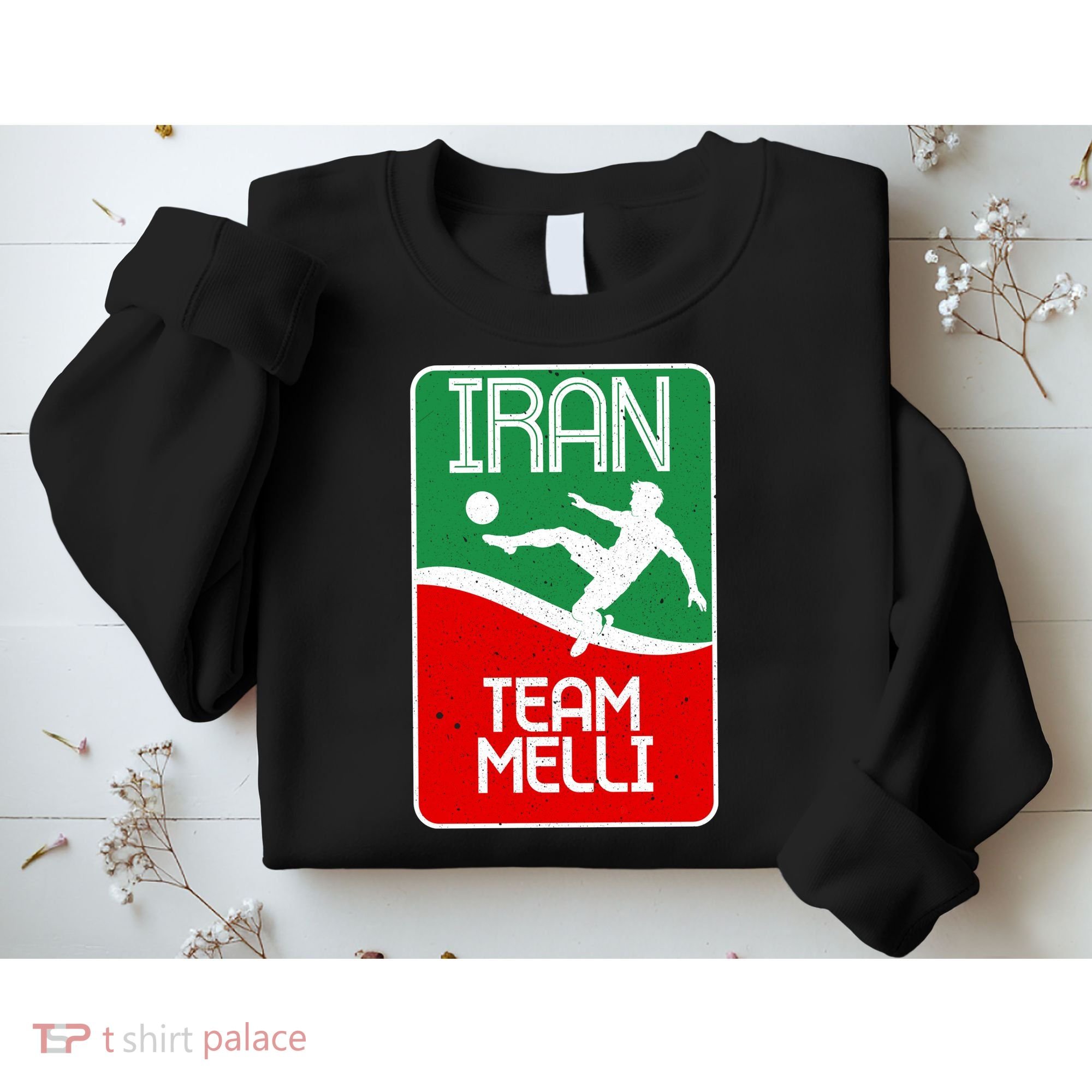 Iran Team Melli Soccer Fan Sweatshirt