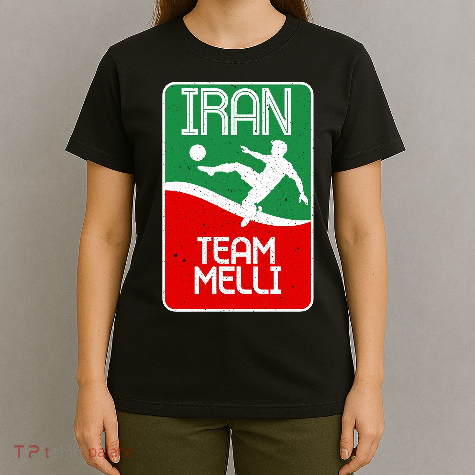 Iran Team Melli Soccer Fan T-Shirt