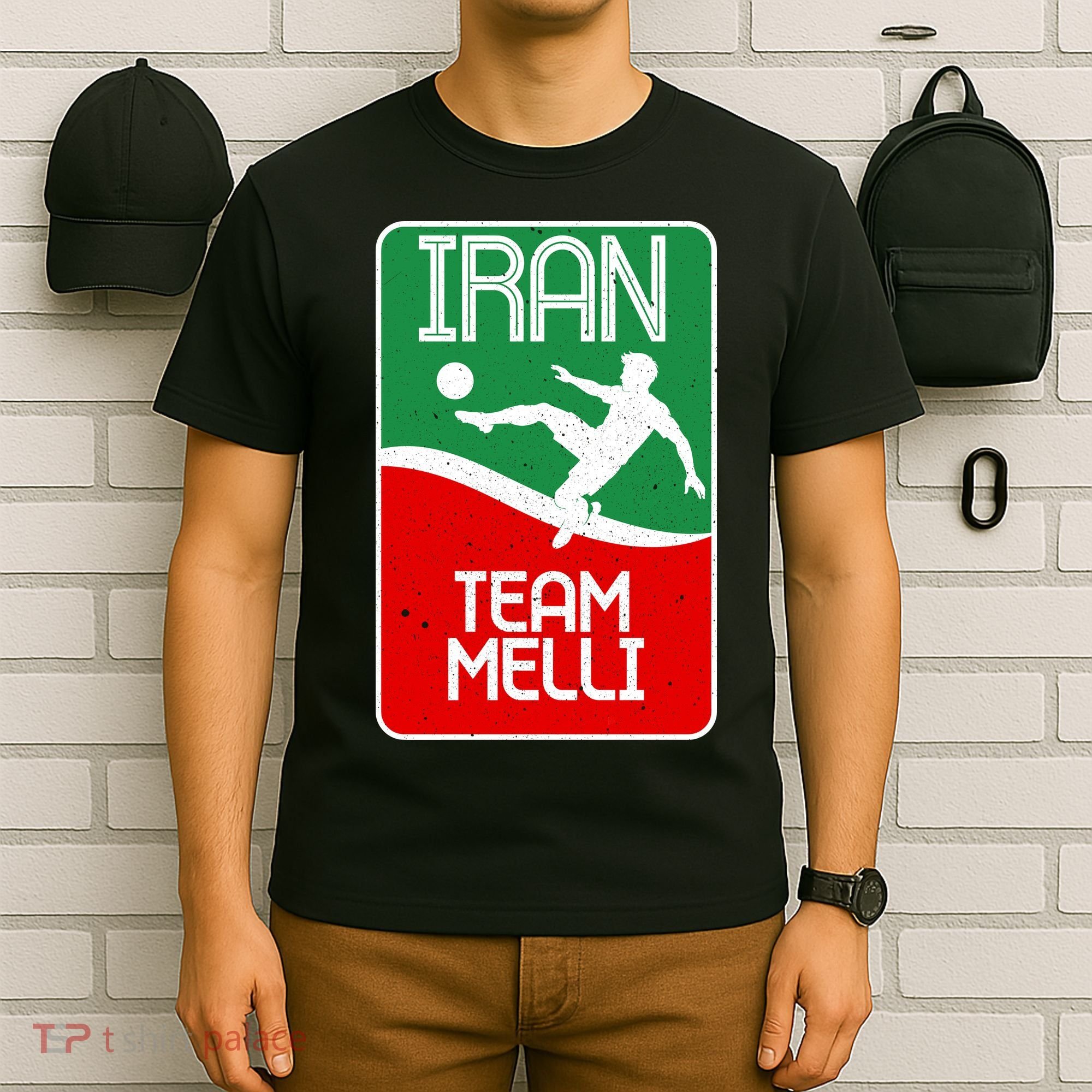 Iran Team Melli Soccer Fan T-Shirt