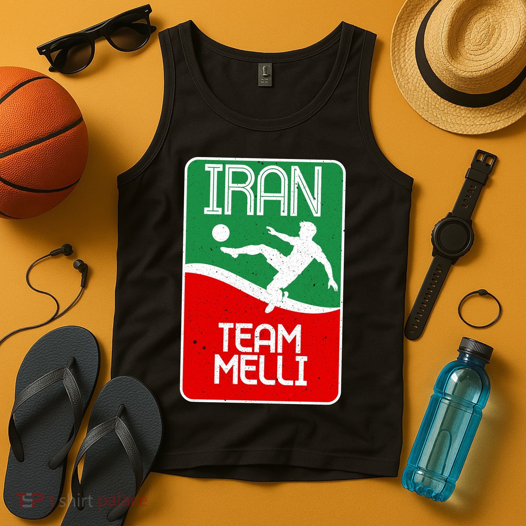 Iran Team Melli Soccer Fan Tank Top