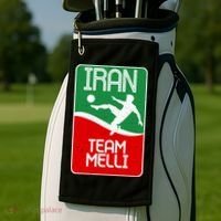 Iran Team Melli Soccer Fan Golf Towel thumb 2