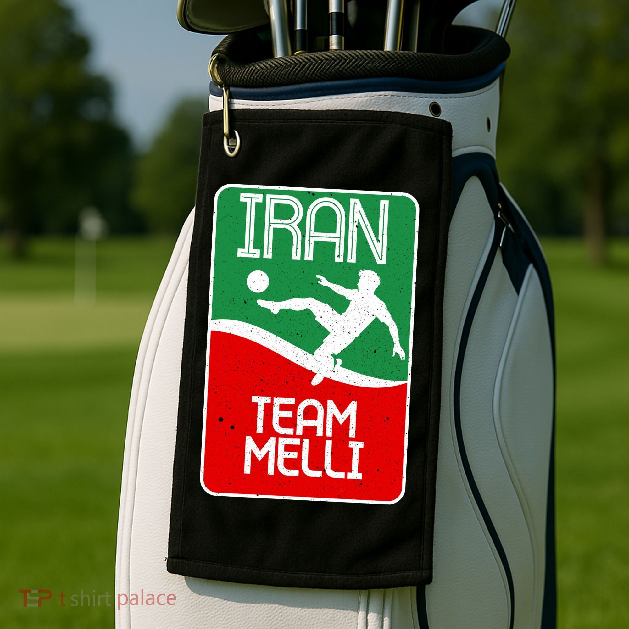 Iran Team Melli Soccer Fan Golf Towel