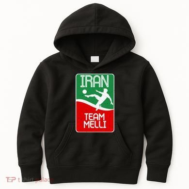 Iran Team Melli Soccer Fan Kids Hoodie