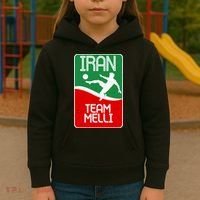Iran Team Melli Soccer Fan Kids Hoodie thumb 3