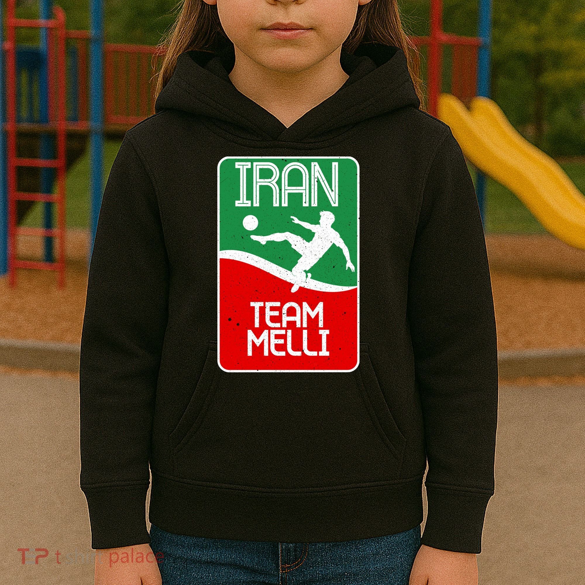 Iran Team Melli Soccer Fan Kids Hoodie