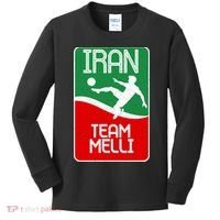 Iran Team Melli Soccer Fan Kids Long Sleeve Shirt thumb 0