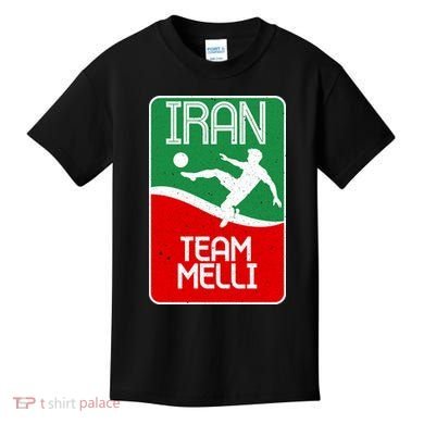 Iran Team Melli Soccer Fan Kids T-Shirt