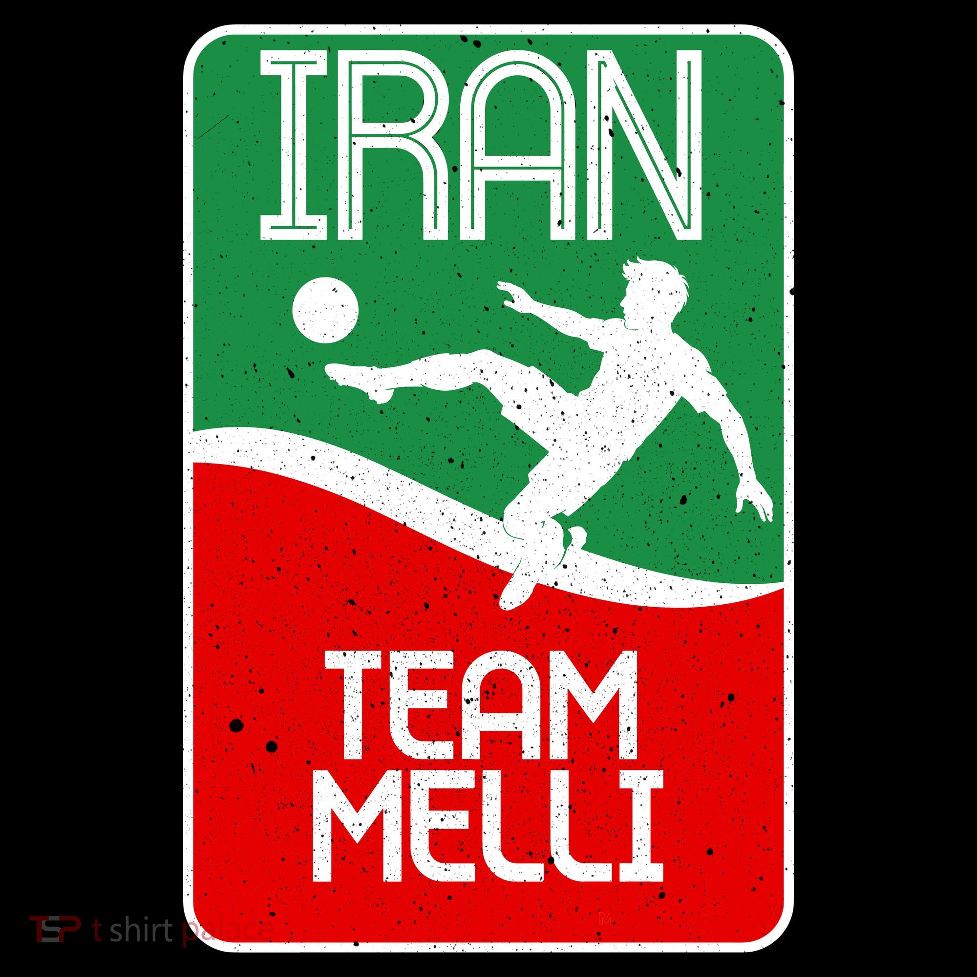 Iran Team Melli Soccer Fan Kids T-Shirt