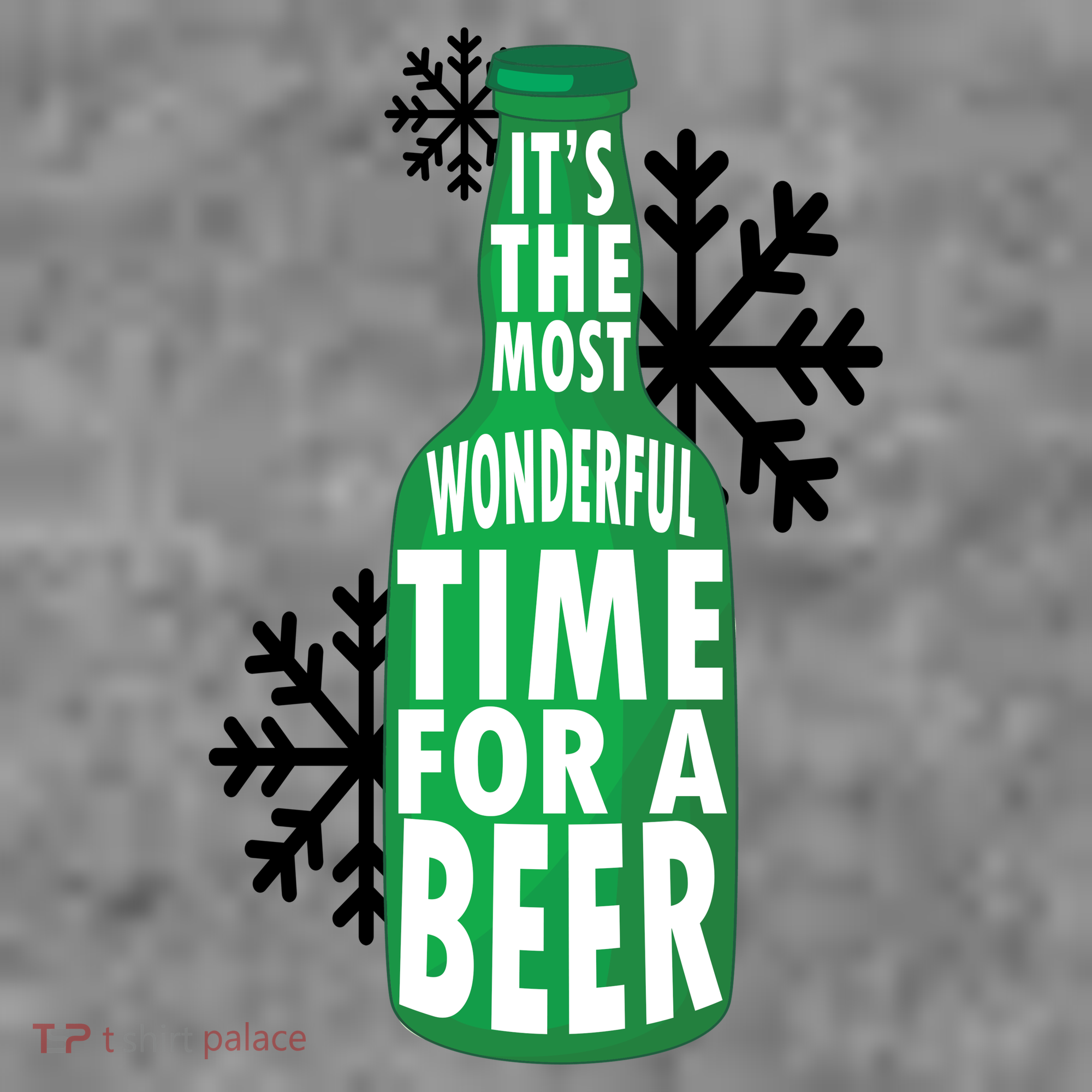 Its The Most Wonderful Time For A Beer Funny Christmas T-Shirt