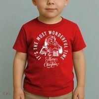 It's The Most Wonderful Time Santa Drinking Beer Christmas Toddler T-Shirt thumb 2