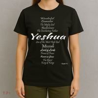 Inspirational The Many Names of Yeshua T-Shirt thumb 4