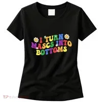 I Turn Masks Into Bottoms Women's T-Shirt thumb 0