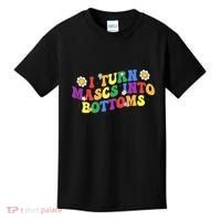 I Turn Masks Into Bottoms Kids T-Shirt thumb 0