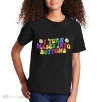 I Turn Masks Into Bottoms Kids T-Shirt thumb 2