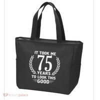 It Took Me 75 Years To Look This Good 75th Birthday Tote Bag thumb 3