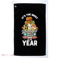 Its The Most Wonderful Time Of The Year Thanksgiving Funny Gift Cool Gift Golf Towel thumb 0