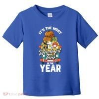 Its The Most Wonderful Time Of The Year Thanksgiving Funny Gift Cool Gift Toddler T-Shirt thumb 0