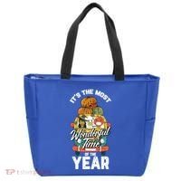 Its The Most Wonderful Time Of The Year Thanksgiving Funny Gift Cool Gift Tote Bag thumb 0
