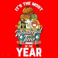 Its The Most Wonderful Time Of The Year Thanksgiving Funny Gift Cool Gift Santa Hat thumb 1