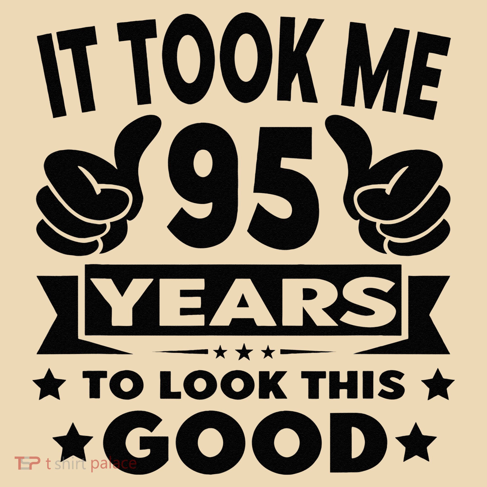 It Took Me 95 Years Funny 95th Birthday Decorations Party Tote Bag