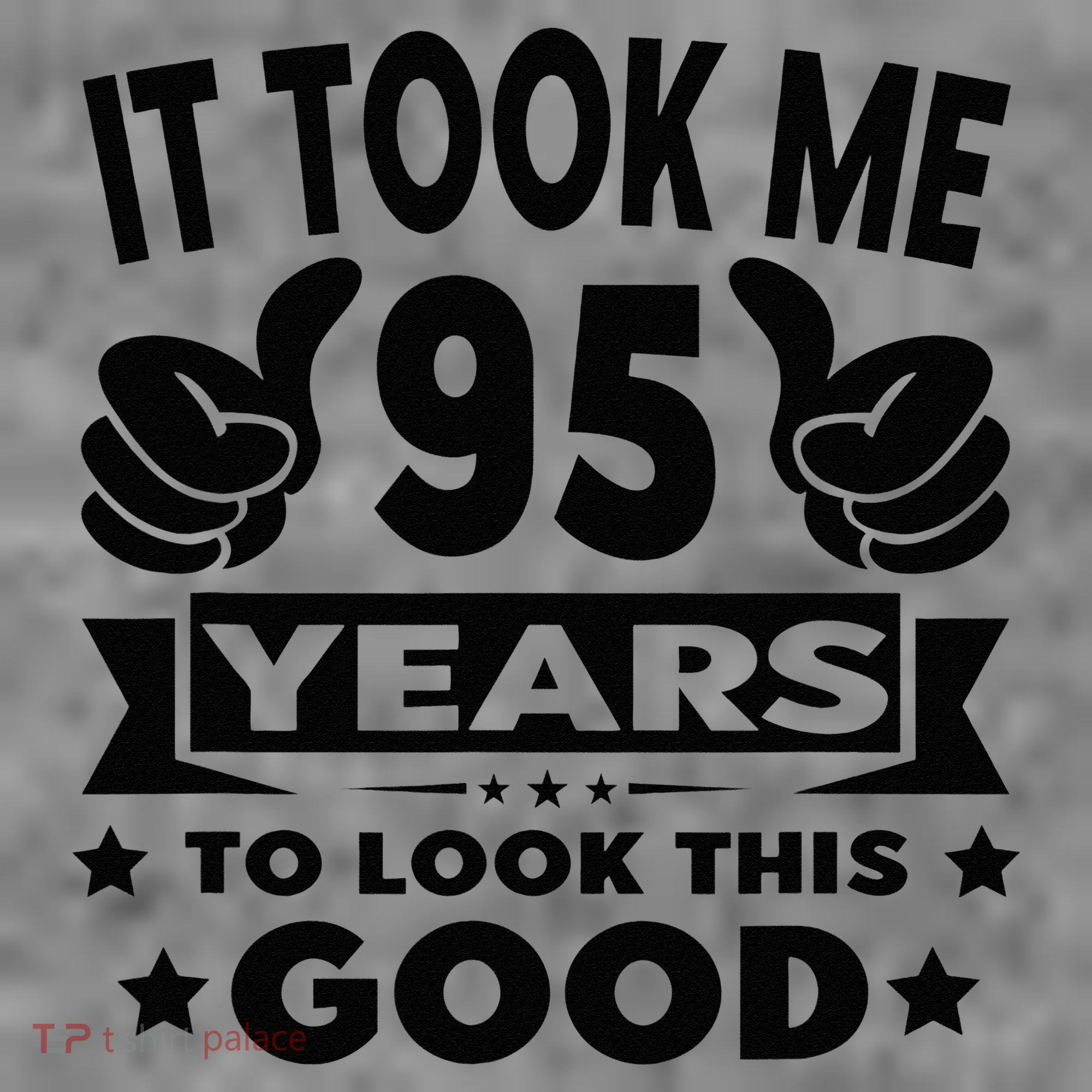 It Took Me 95 Years Funny 95th Birthday Decorations Party Toddler Hoodie