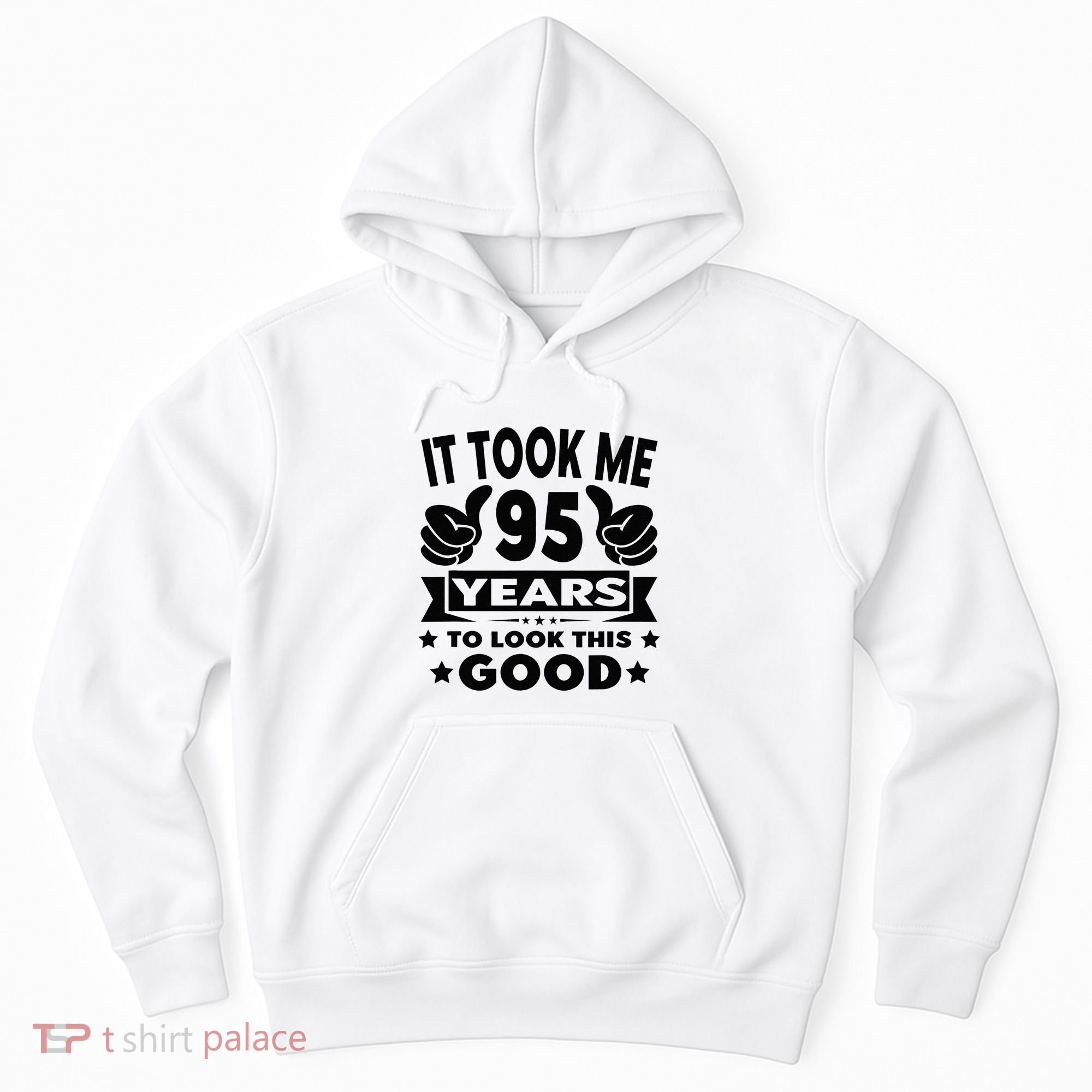 It Took Me 95 Years Funny 95th Birthday Decorations Party Hoodie