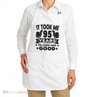 It Took Me 95 Years Funny 95th Birthday Decorations Party Apron thumb 2