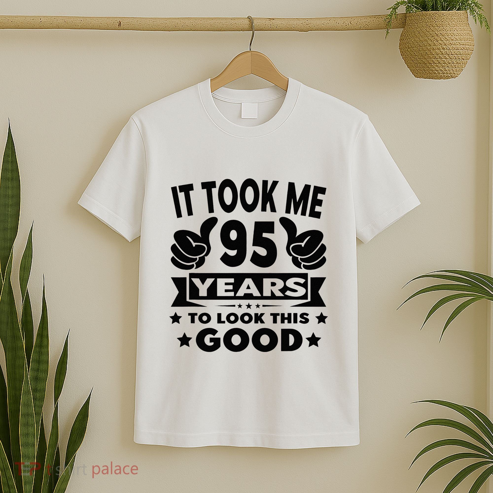 It Took Me 95 Years Funny 95th Birthday Decorations Party T-Shirt