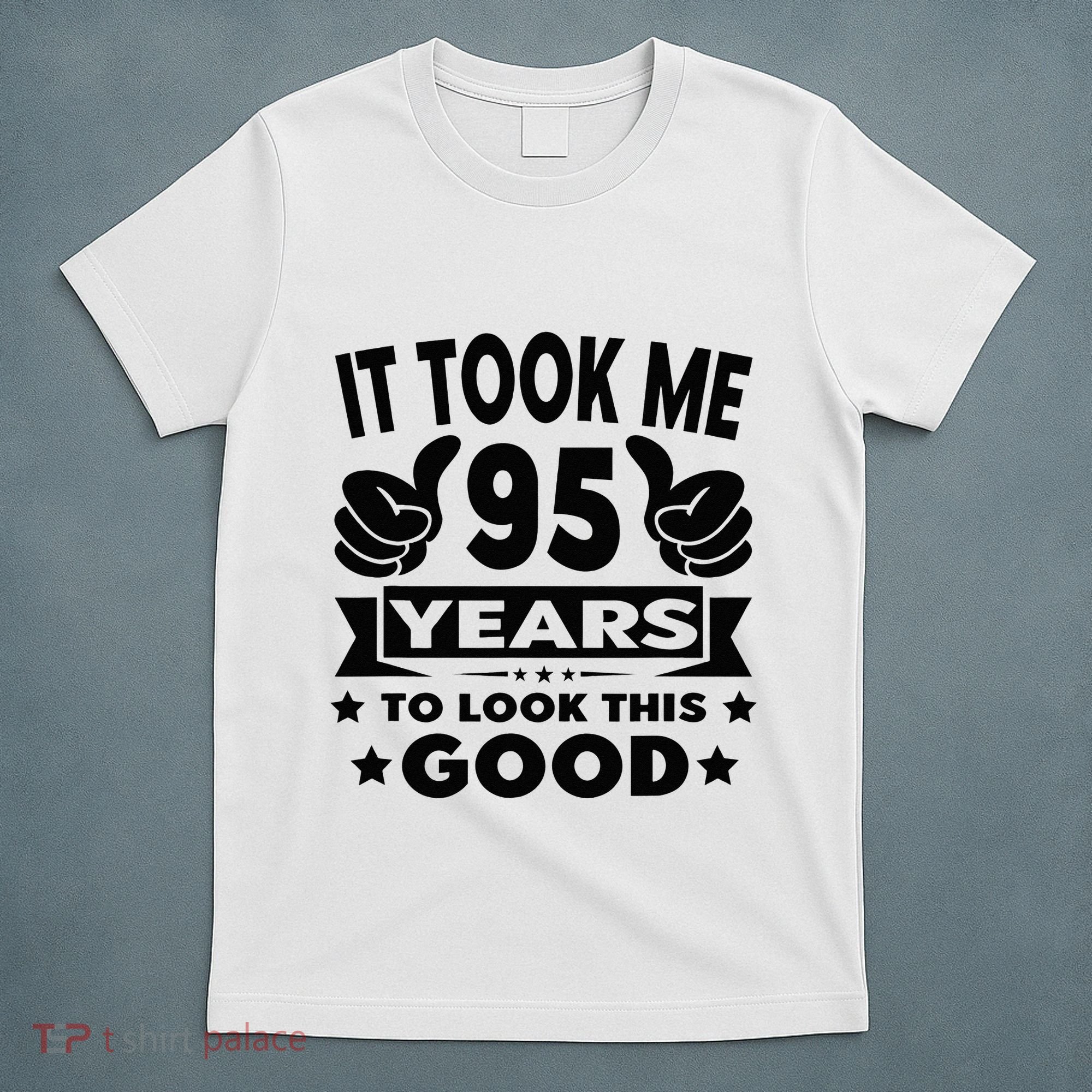 It Took Me 95 Years Funny 95th Birthday Decorations Party T-Shirt