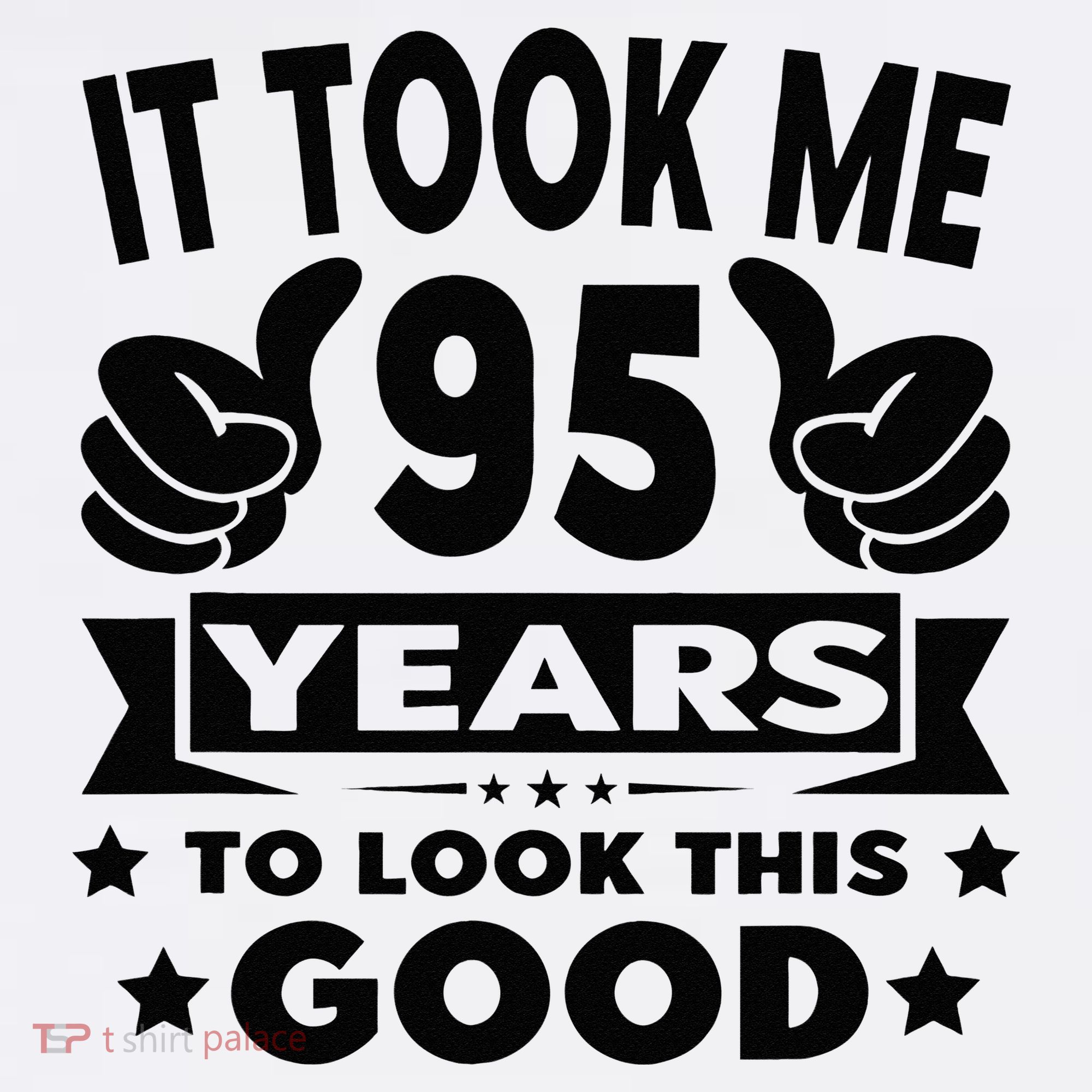 It Took Me 95 Years Funny 95th Birthday Decorations Party Women's Hoodie