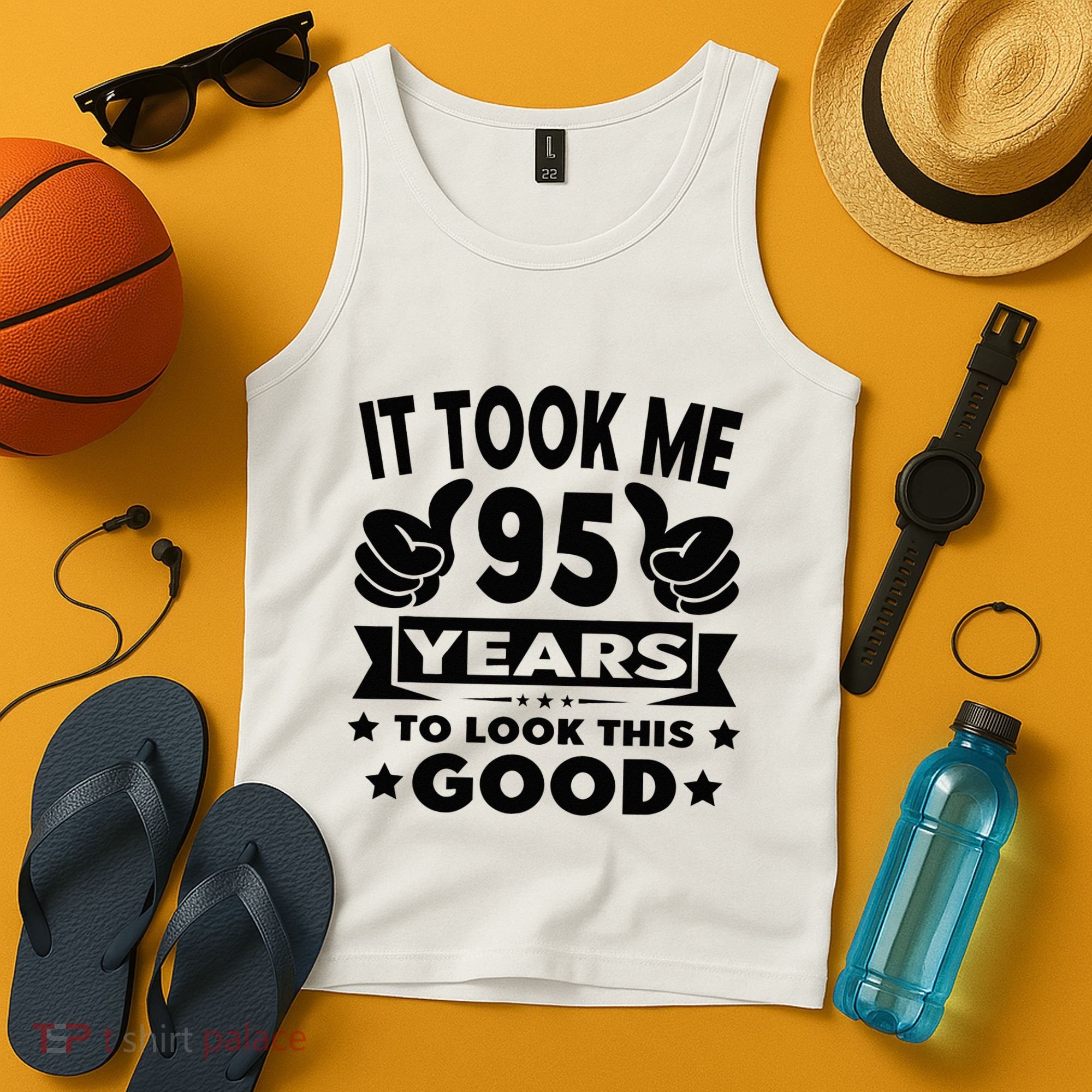 It Took Me 95 Years Funny 95th Birthday Decorations Party Tank Top