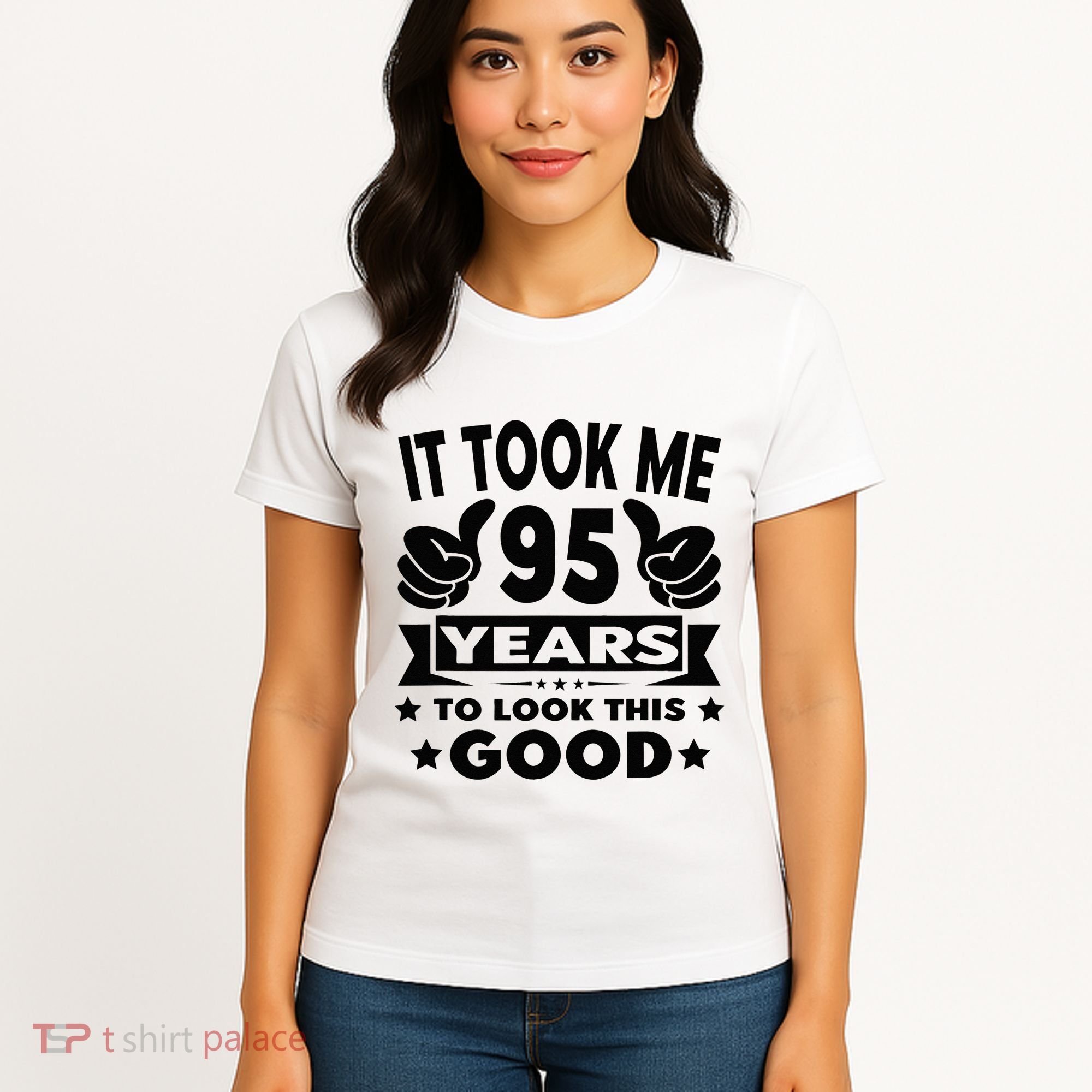 It Took Me 95 Years Funny 95th Birthday Decorations Party Women's T-Shirt