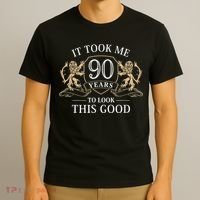 It Took Me 90 Years To Look This Good 90th Happy Birthday T-Shirt thumb 3