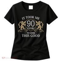 It Took Me 90 Years To Look This Good 90th Happy Birthday Women's T-Shirt thumb 0