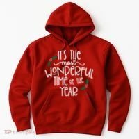 Its The Most Wonderful Time Of The Year Christmas Hoodie thumb 0