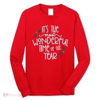 Its The Most Wonderful Time Of The Year Christmas Long Sleeve Shirt thumb 0