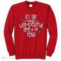 Its The Most Wonderful Time Of The Year Christmas Sweatshirt thumb 0