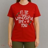 Its The Most Wonderful Time Of The Year Christmas T-Shirt thumb 4