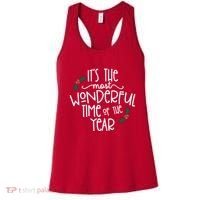 Its The Most Wonderful Time Of The Year Christmas Women's Tank Top thumb 0