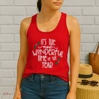 Its The Most Wonderful Time Of The Year Christmas Women's Tank Top thumb 2