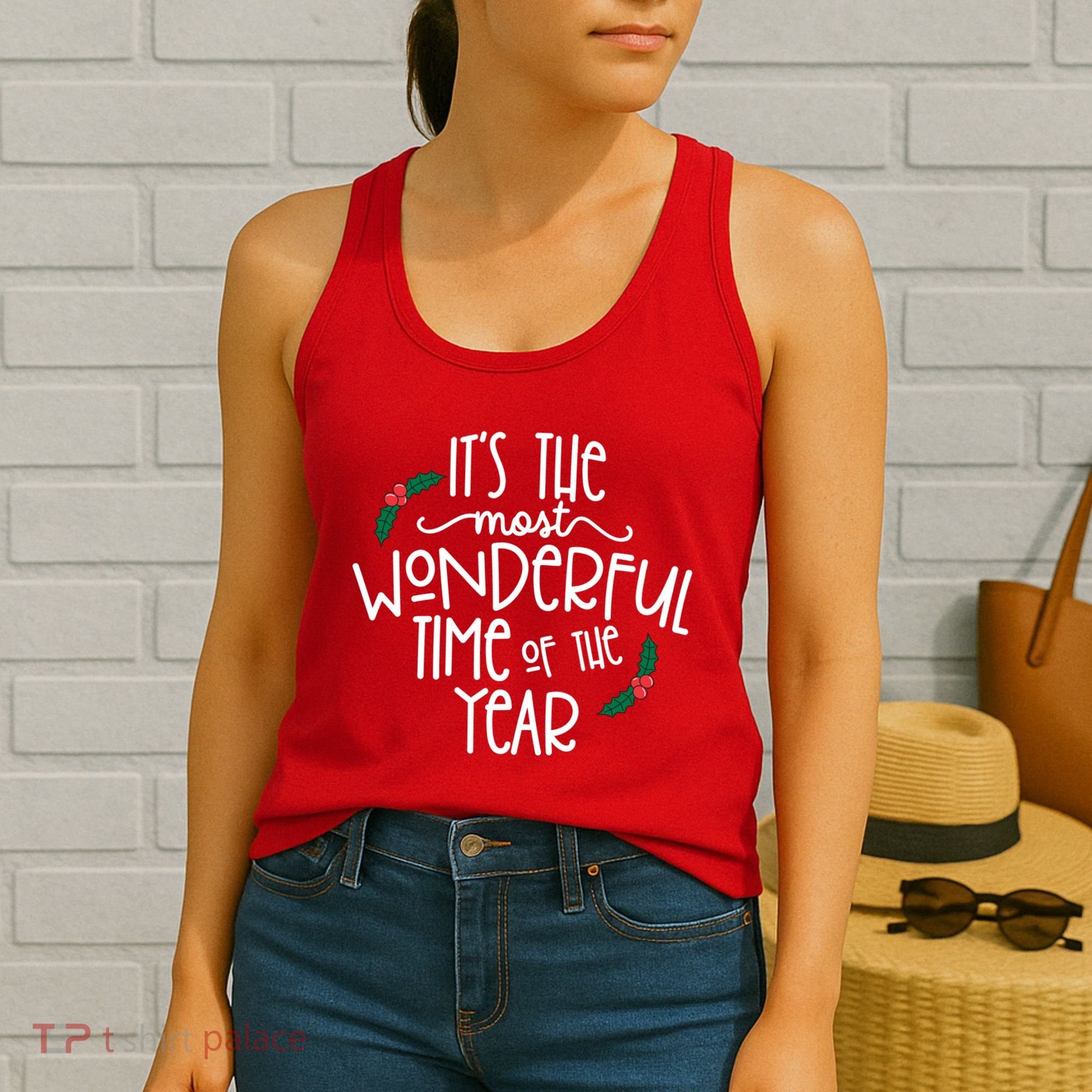 Its The Most Wonderful Time Of The Year Christmas Women's Tank Top